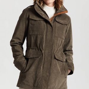 Pendleton hooded corduroy coat